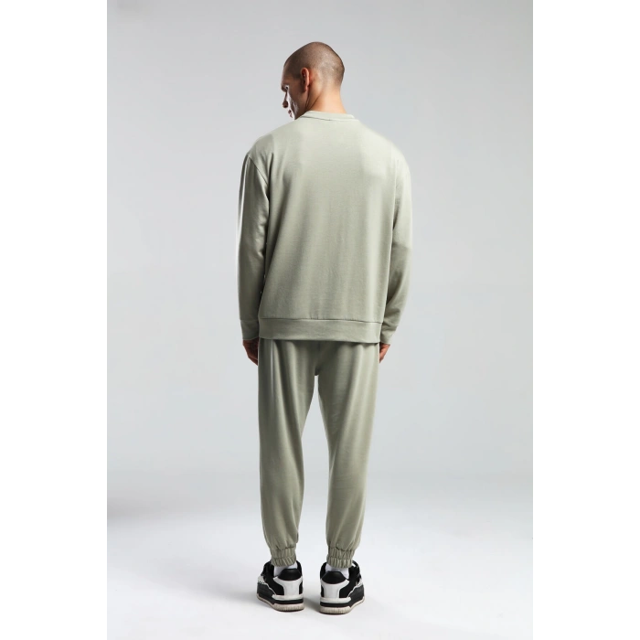 Benmanaj Erkek Haki Sweatshirt - HAKİ