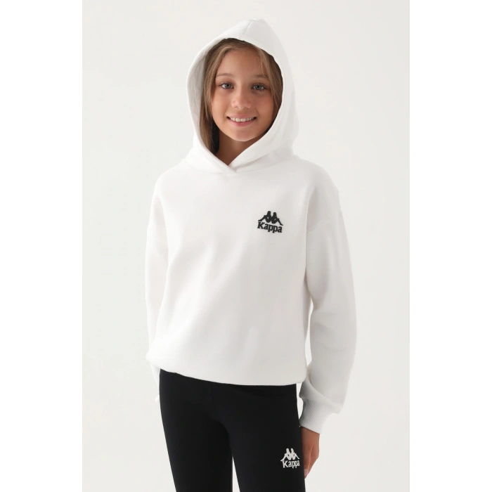 KAPPA KIZ ÇOCUK SWEATSHIRT - BEYAZ