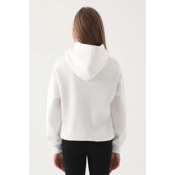 KAPPA KIZ ÇOCUK SWEATSHIRT - BEYAZ