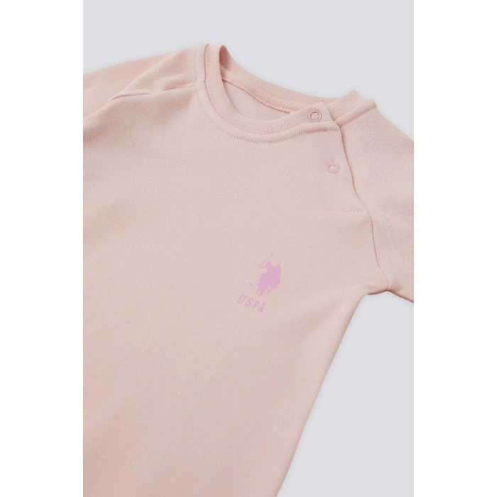 KIZ BEBEK PATİKSİZ TULUM - TOZ PEMBE