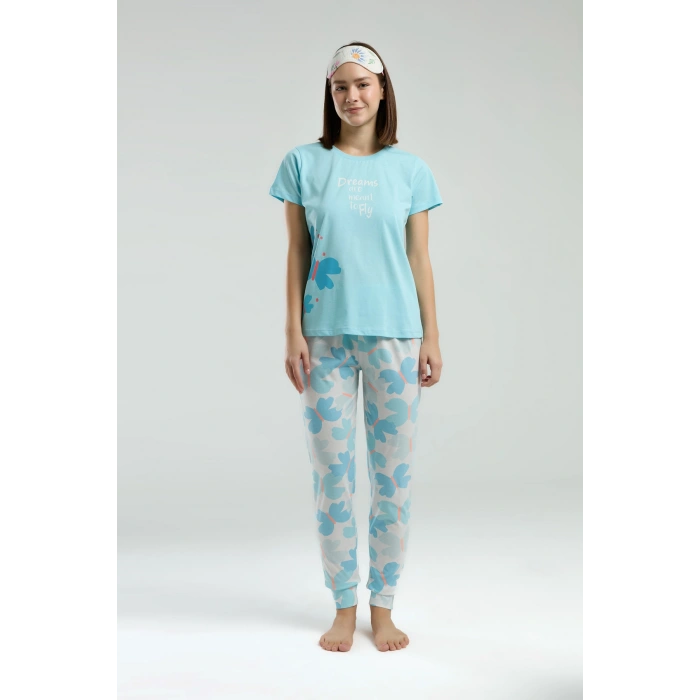 ANNE-KIZ İKİLİ TAKIM - AÇIK MAVİ