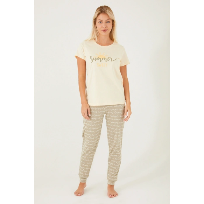 ARNETTA KADIN İKİLİ TAKIM - FİL DİŞİ