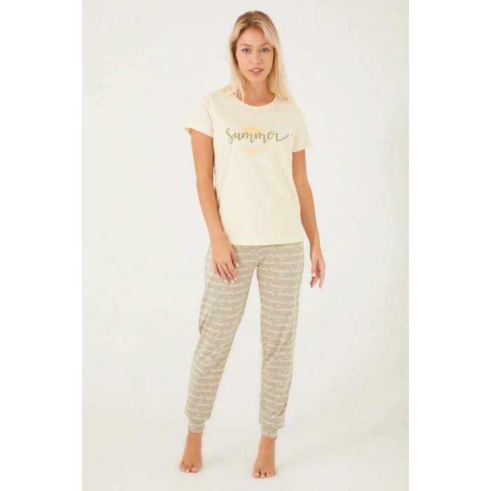 ARNETTA KADIN İKİLİ TAKIM - FİL DİŞİ