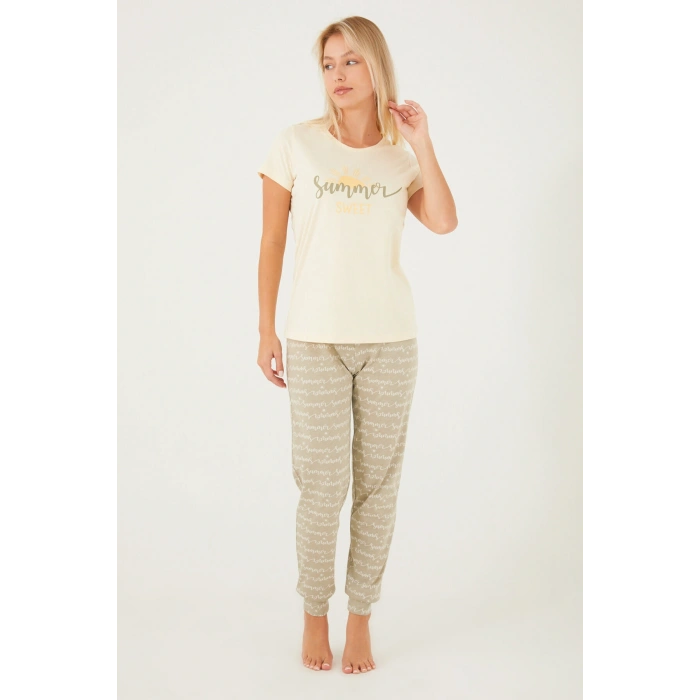 ARNETTA KADIN İKİLİ TAKIM - FİL DİŞİ