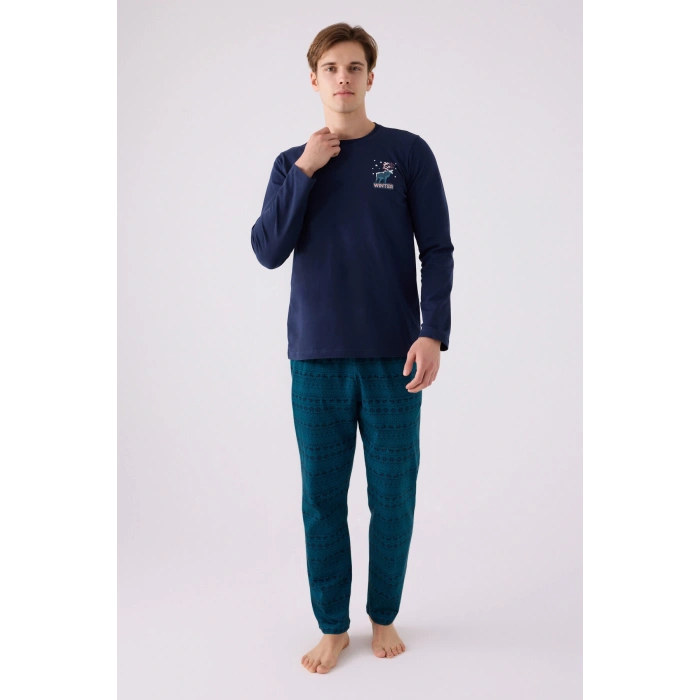 ARNETTA BABA OĞLU İKİLİ TAKIM - LACİVERT