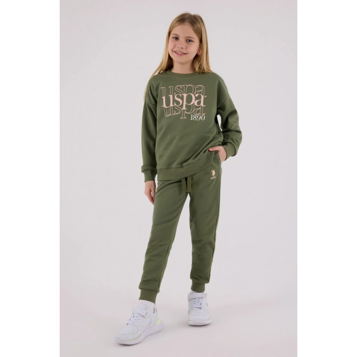 KIZ ÇOCUK İKİLİ TAKIM - HAKİ