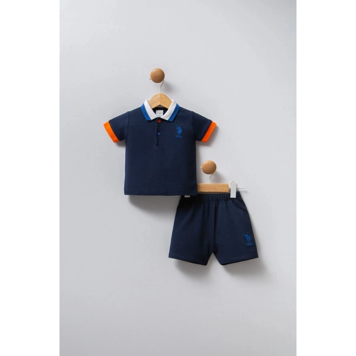 U.S POLO ASSN ERKEK BEBEK 2Lİ TAKIM - LACİVERT