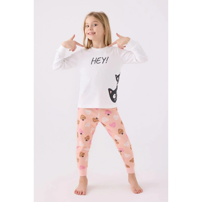 KIZ ÇOCUK İKİLİ TAKIM - BEYAZ