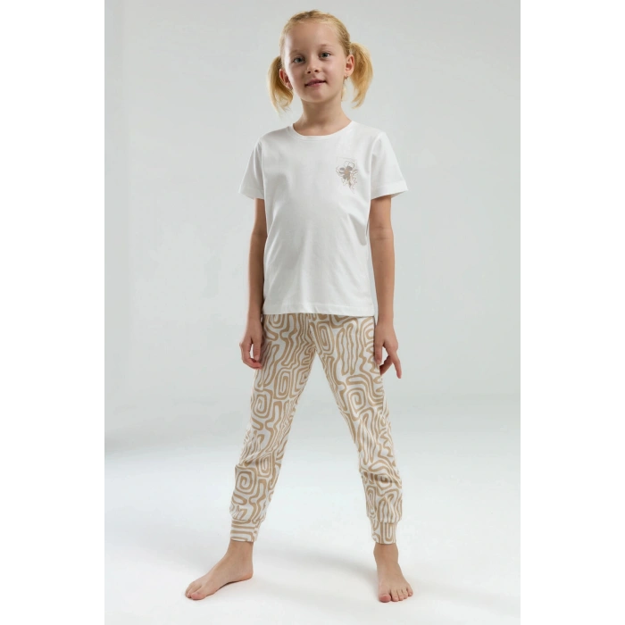 ARNETTA ANNE/KIZ İKİLİ TAKIM - Beyaz