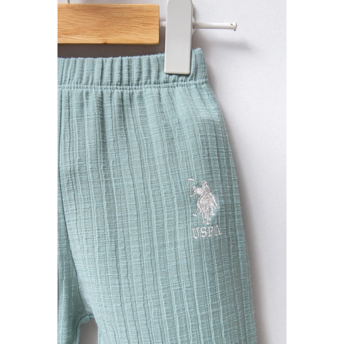 U.S.POLO ASSN. KIZ BEBEK 2Lİ TAKIM - Beyaz