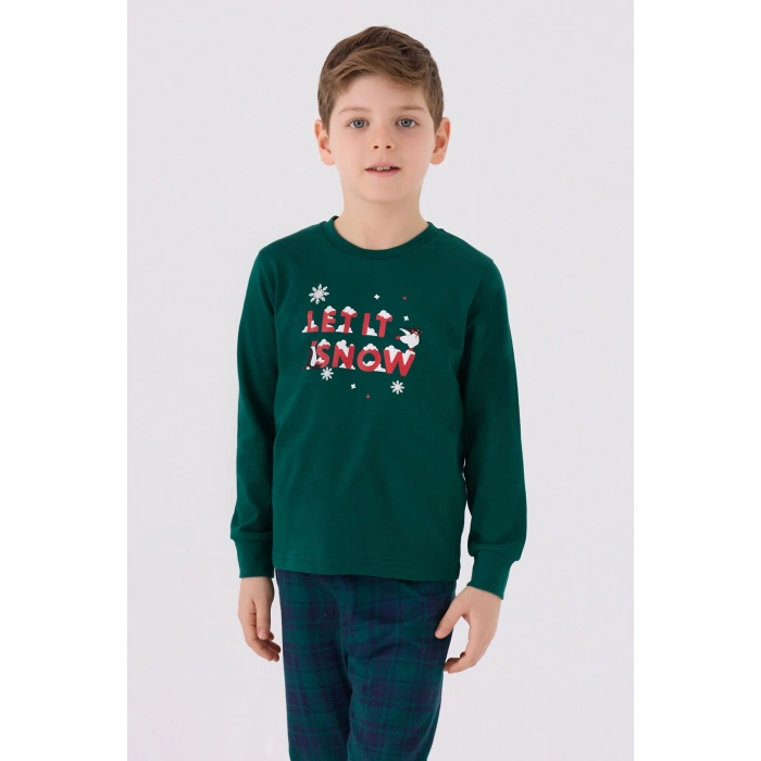 ARNETTA BABA OĞLU İKİLİ TAKIM - KOYU YEŞİL