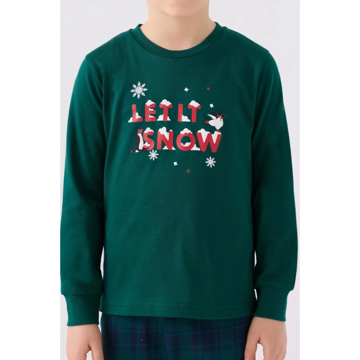 ARNETTA BABA OĞLU İKİLİ TAKIM - KOYU YEŞİL