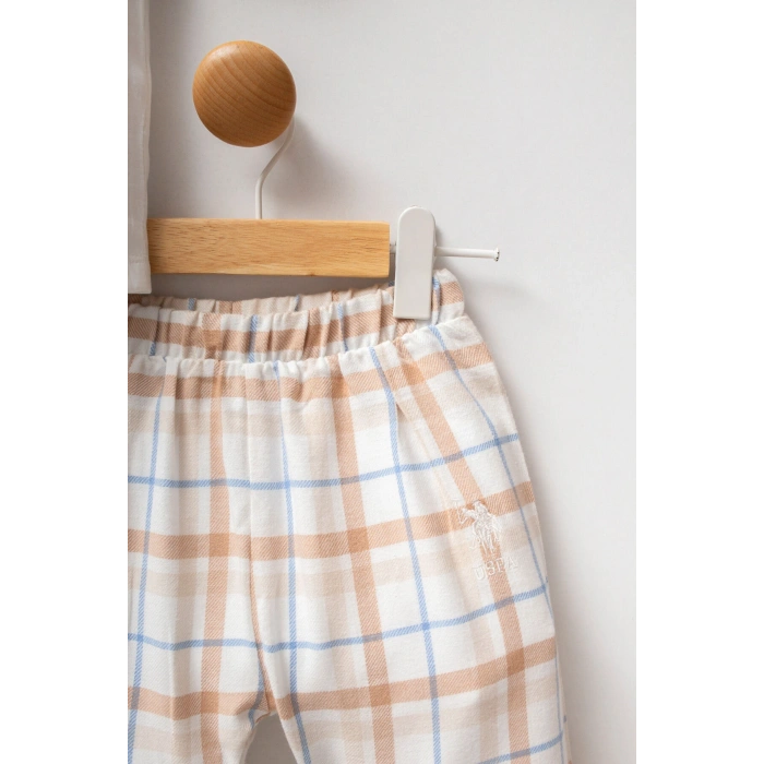 U.S.POLO ERKEK BEBEK 2Lİ TAKIM - Beyaz