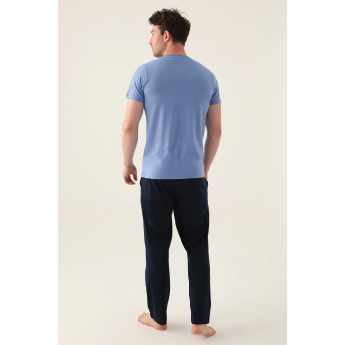ARNETTA ERKEK İKİLİ TAKIM - AÇIK İNDİGO