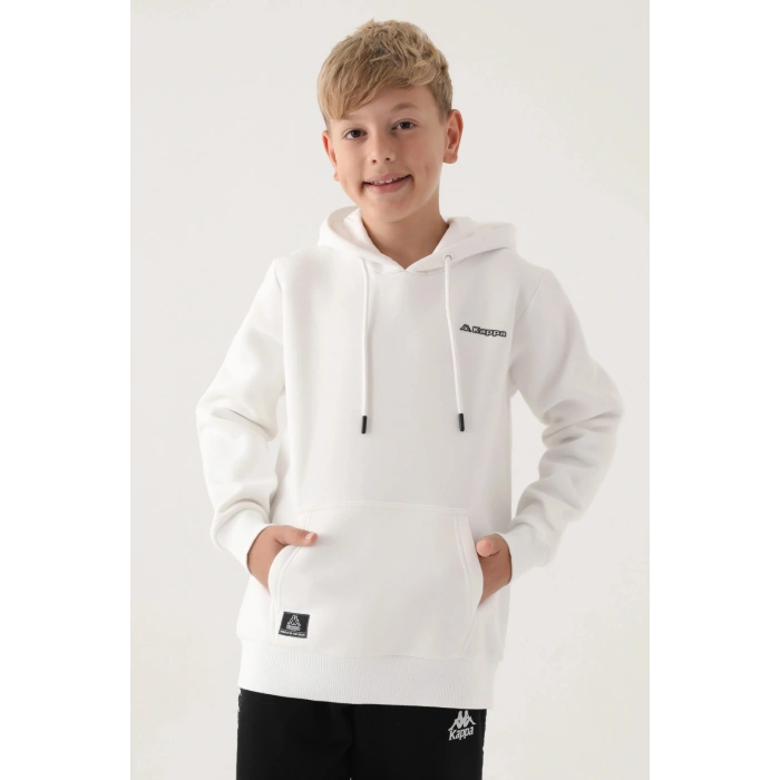 KAPPA ERKEK ÇOCUK SWEATSHIRT - BEYAZ