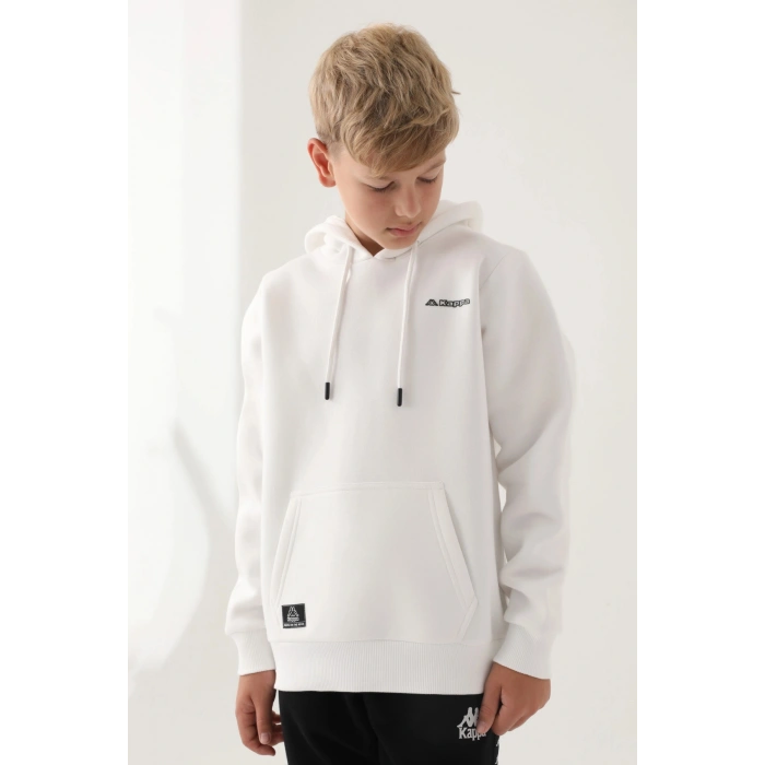 KAPPA ERKEK ÇOCUK SWEATSHIRT - BEYAZ