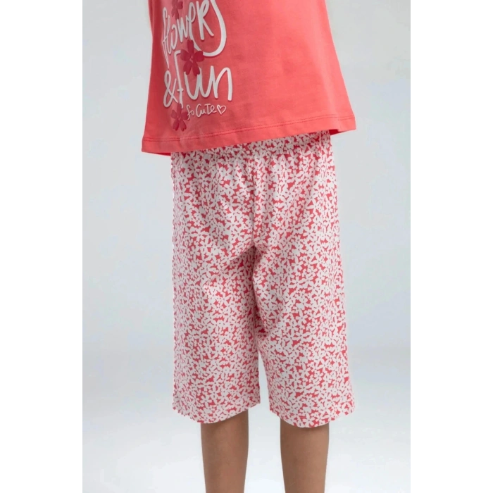 KIZ ÇOCUK KAPRİ TAKIM - CORAL