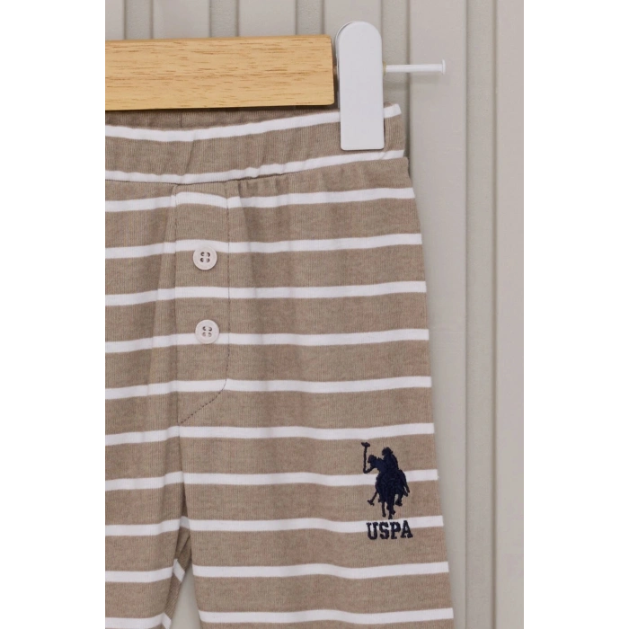 US POLO ERKEK BEBEK 2LI TAKIM - BEYAZ