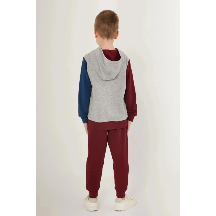 ERKEK ÇOCUK EŞOFMAN TAKIM - GRİ MELANJ