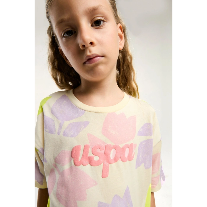 KIZ GARSON BERMUDA TAKIM - LİMON