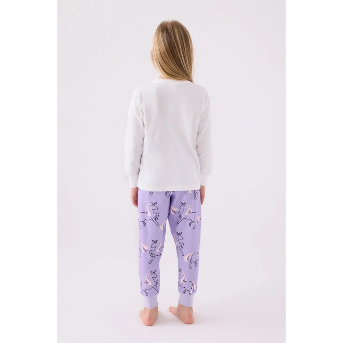 KIZ ÇOCUK İKİLİ TAKIM - BEYAZ