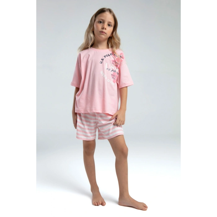 KIZ ÇOCUK ŞORT TAKIM - SOMON