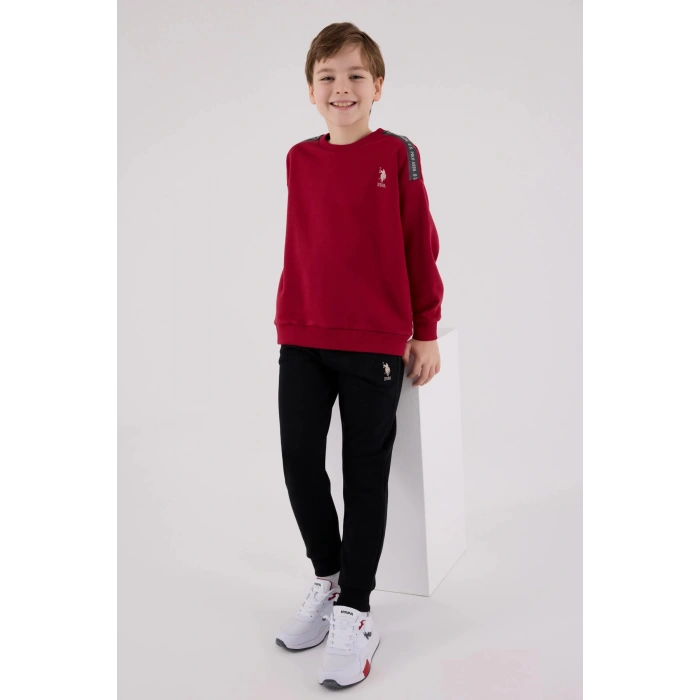 ERKEK ÇOCUK EŞOFMAN TAKIMI - BORDO