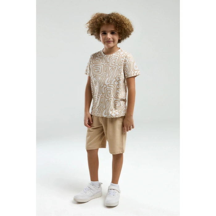 ARNETTA BABA/OĞUL İKİLİ TAKIM - BEJ