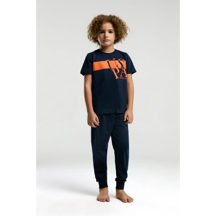 ERKEK GARSON PİJAMA TAKIMI - LACİVERT