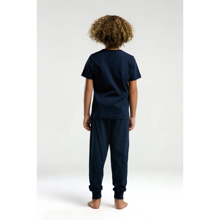 ERKEK GARSON PİJAMA TAKIMI - LACİVERT
