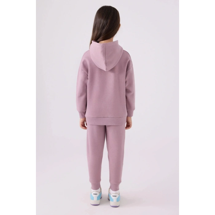 KIZ ÇOCUK EŞOFMAN TAKIM - LEYLAK