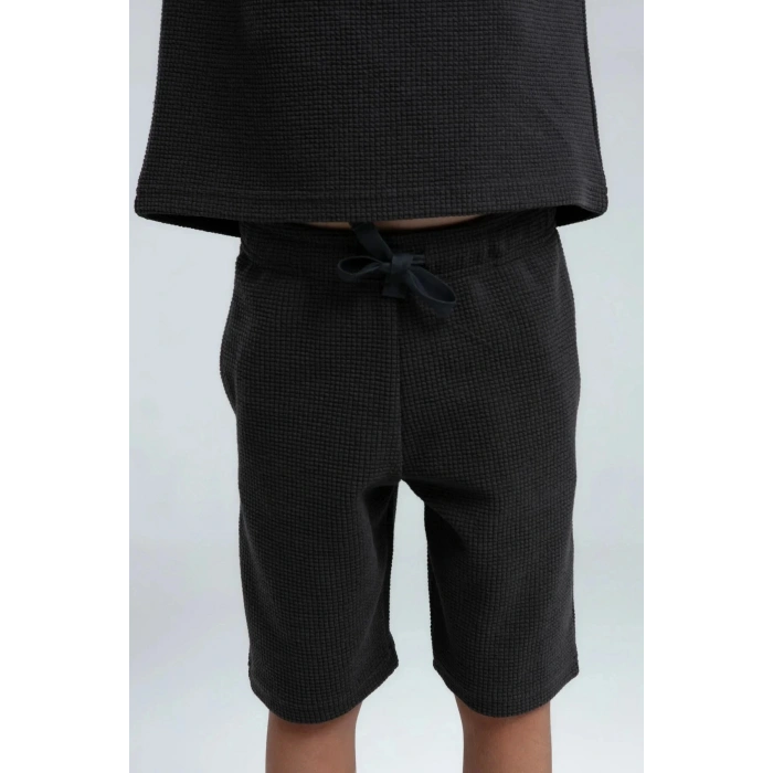 ERKEK ÇOCUK BERMUDA TAKIM - ANTRASİT