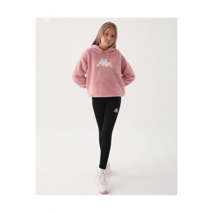 KAPPA KIZ ÇOCUK WELSOFT SWEATSHIRT - RETRO PEMBE