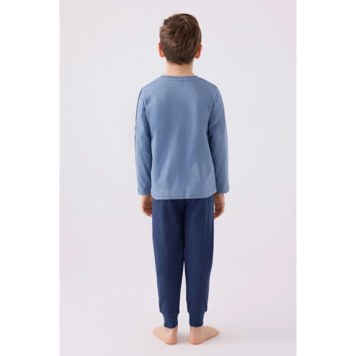ERKEK ÇOCUK İKİLİ TAKIM - MAVİ