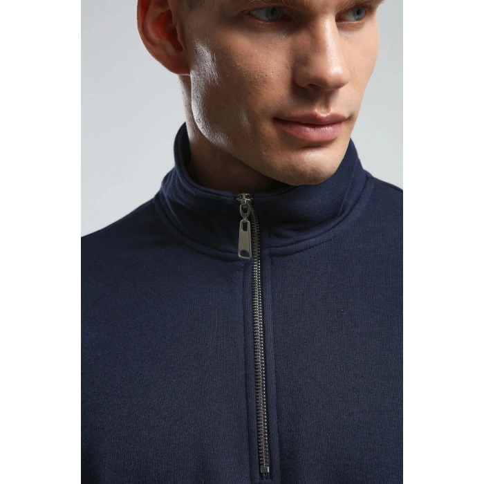 Benmanaj Erkek Antrasit Sweatshirt - LACİVERT