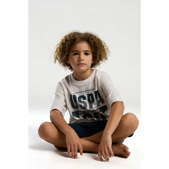 ERKEK ÇOCUK BERMUDA TAKIM - TAŞ