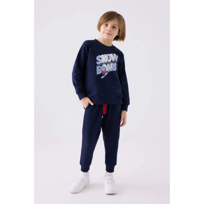ERKEK ÇOCUK EŞOFMAN TAKIM - LACİVERT