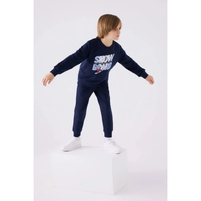ERKEK ÇOCUK EŞOFMAN TAKIM - LACİVERT