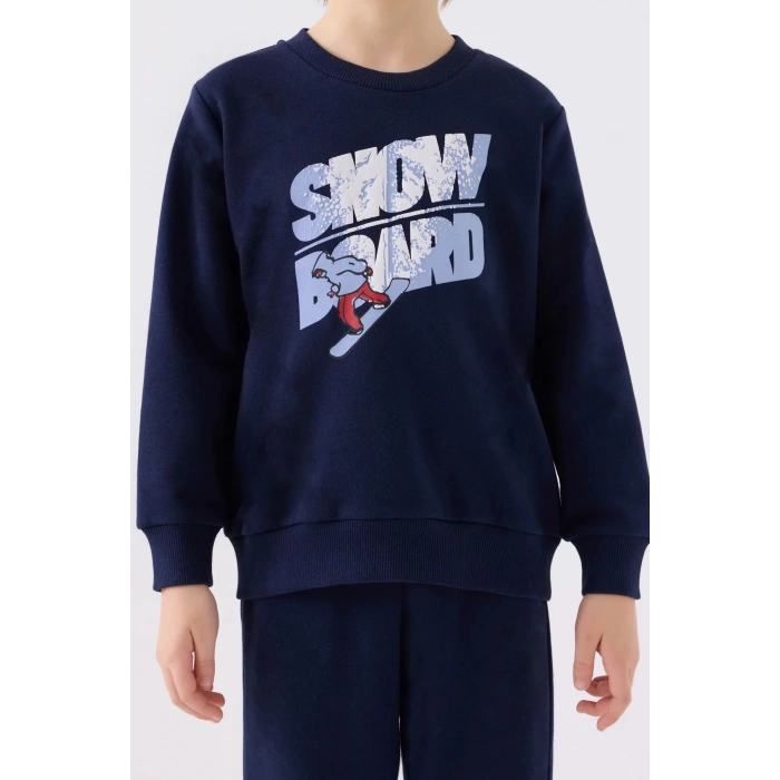 ERKEK ÇOCUK EŞOFMAN TAKIM - LACİVERT