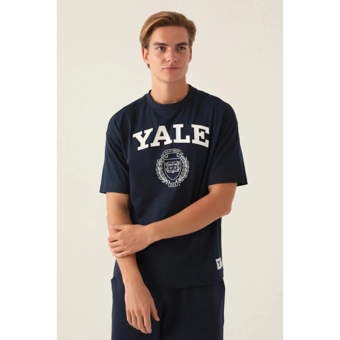 YALE ERKEK TEK ÜST - LACİVERT
