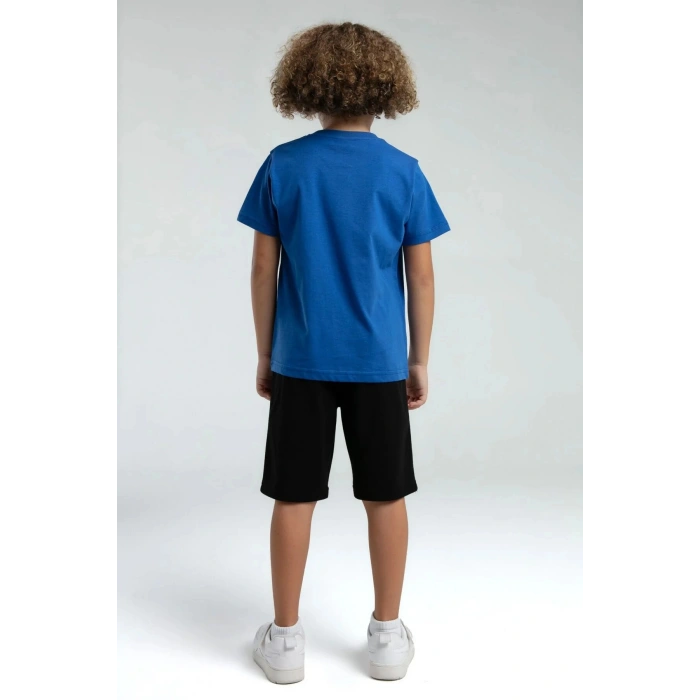 ERKEK ÇOCUK BERMUDA TAKIM - COBALT