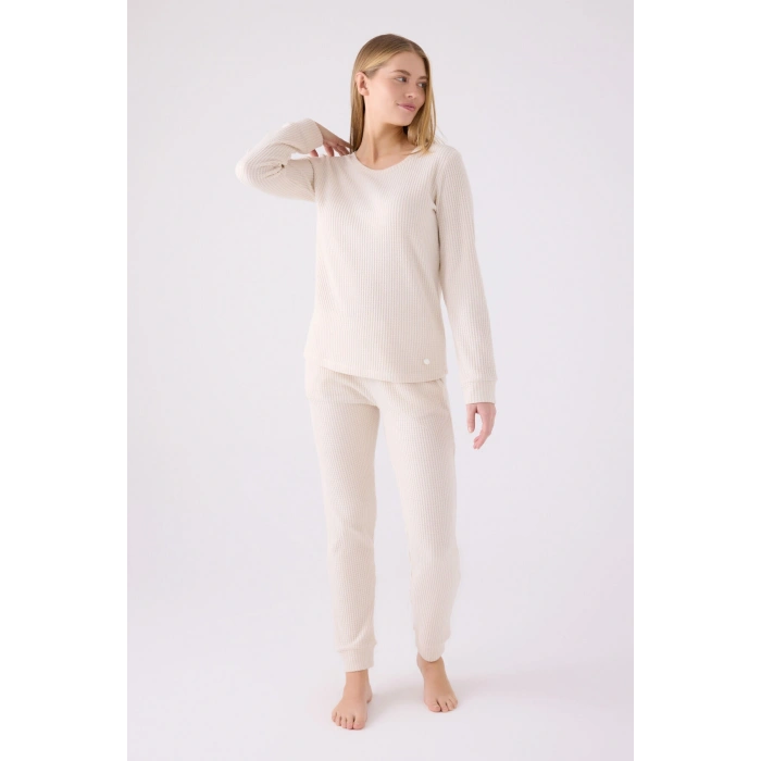 KADIN İKİLİ TAKIM - EKRU