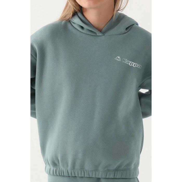 KAPPA KIZ ÇOCUK SWEATSHIRT - PASTEL YEŞİLİ