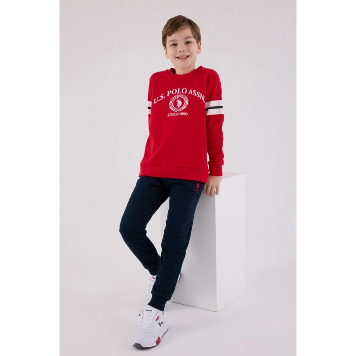 ERKEK ÇOCUK EŞOFMAN TAKIMI - KIRMIZI