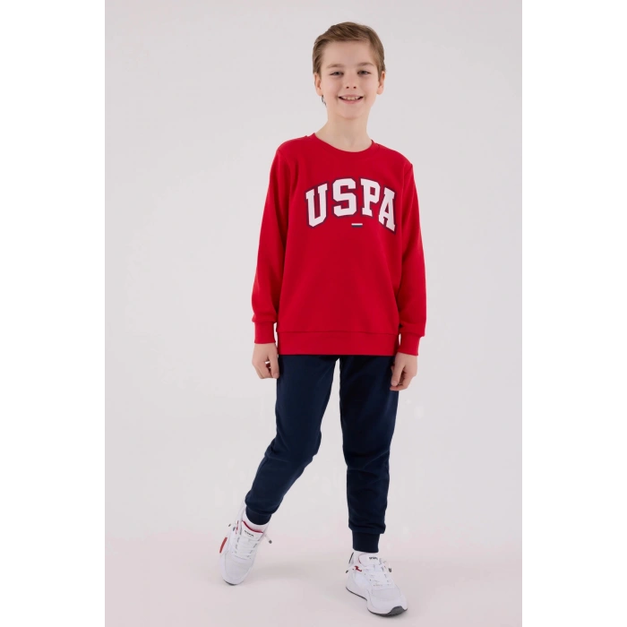 ERKEK ÇOCUK EŞOFMAN TAKIMI - KIRMIZI