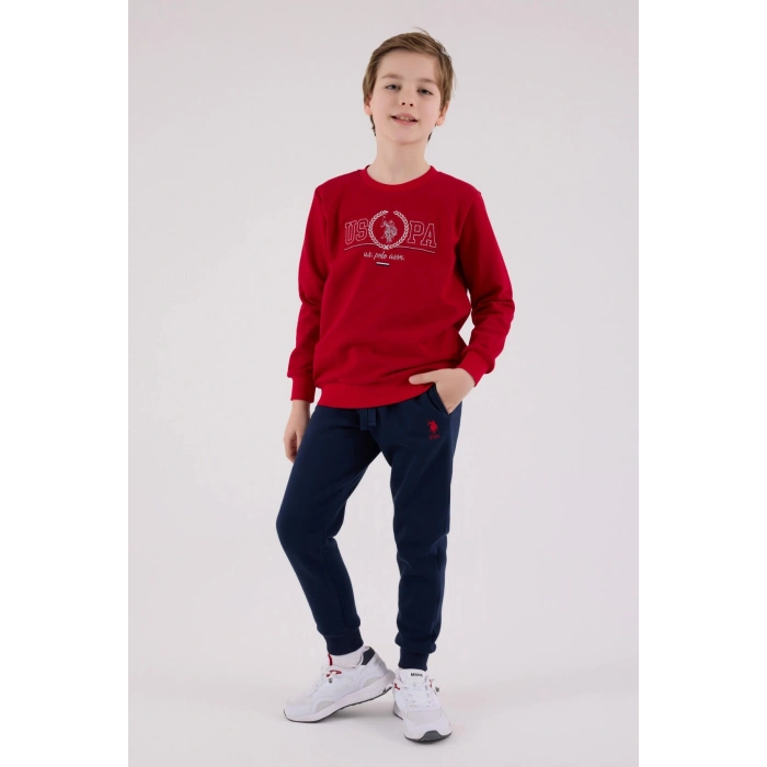 ERKEK GARSON EŞOFMAN TAKIM - KIRMIZI