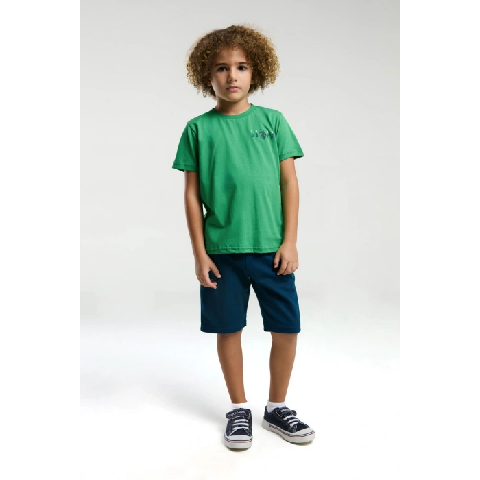 ERKEK GARSON BERMUDA TAKIM - Yeşil