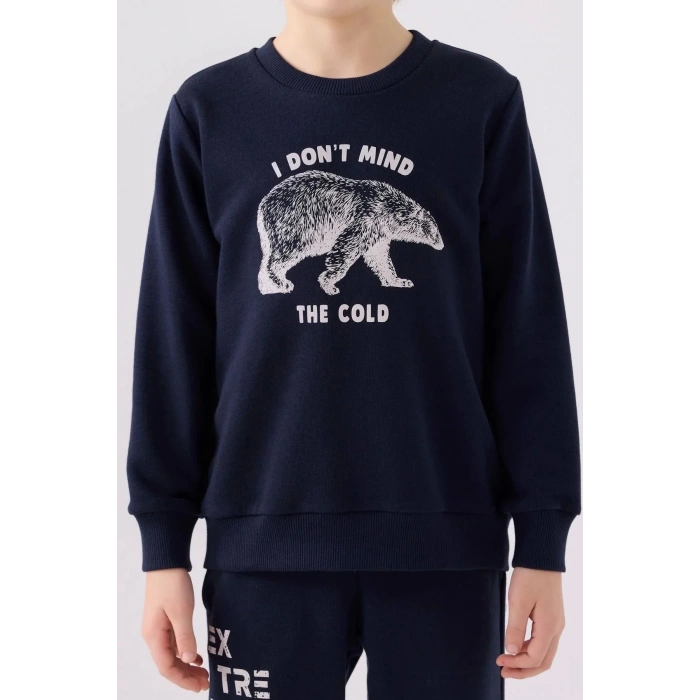 ERKEK ÇOCUK EŞOFMAN TAKIM - LACİVERT