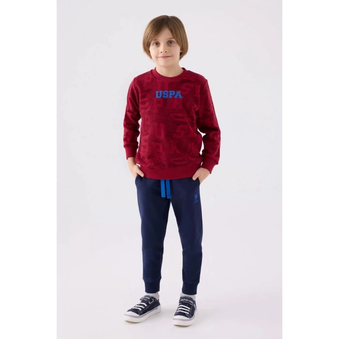 ERKEK GARSON EŞOFMAN TAKIMI - BORDO