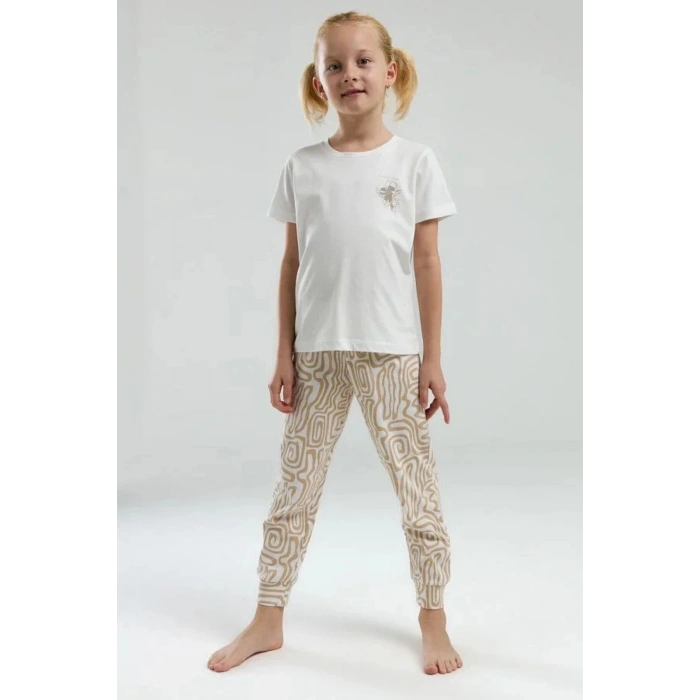 ARNETTA ANNE/KIZ İKİLİ TAKIM - Beyaz